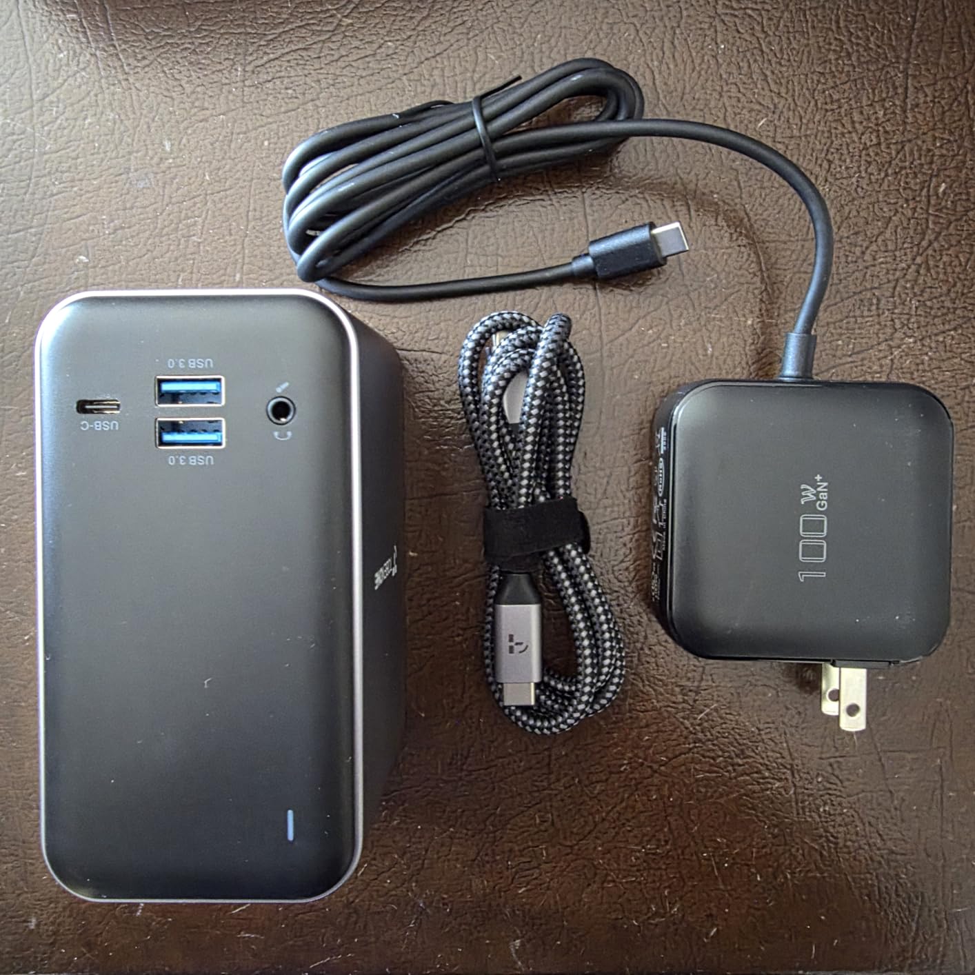 TobenONE Laptop Docking Station with 2 HDMI/DP, Docking Station Dual Monitor with Power Supply 100W, 7 USB-C/A Ports,Ethernet,Compatible for Thunderbolt 4/3 Windows/Dell/HP/Lenovo customer photo 1