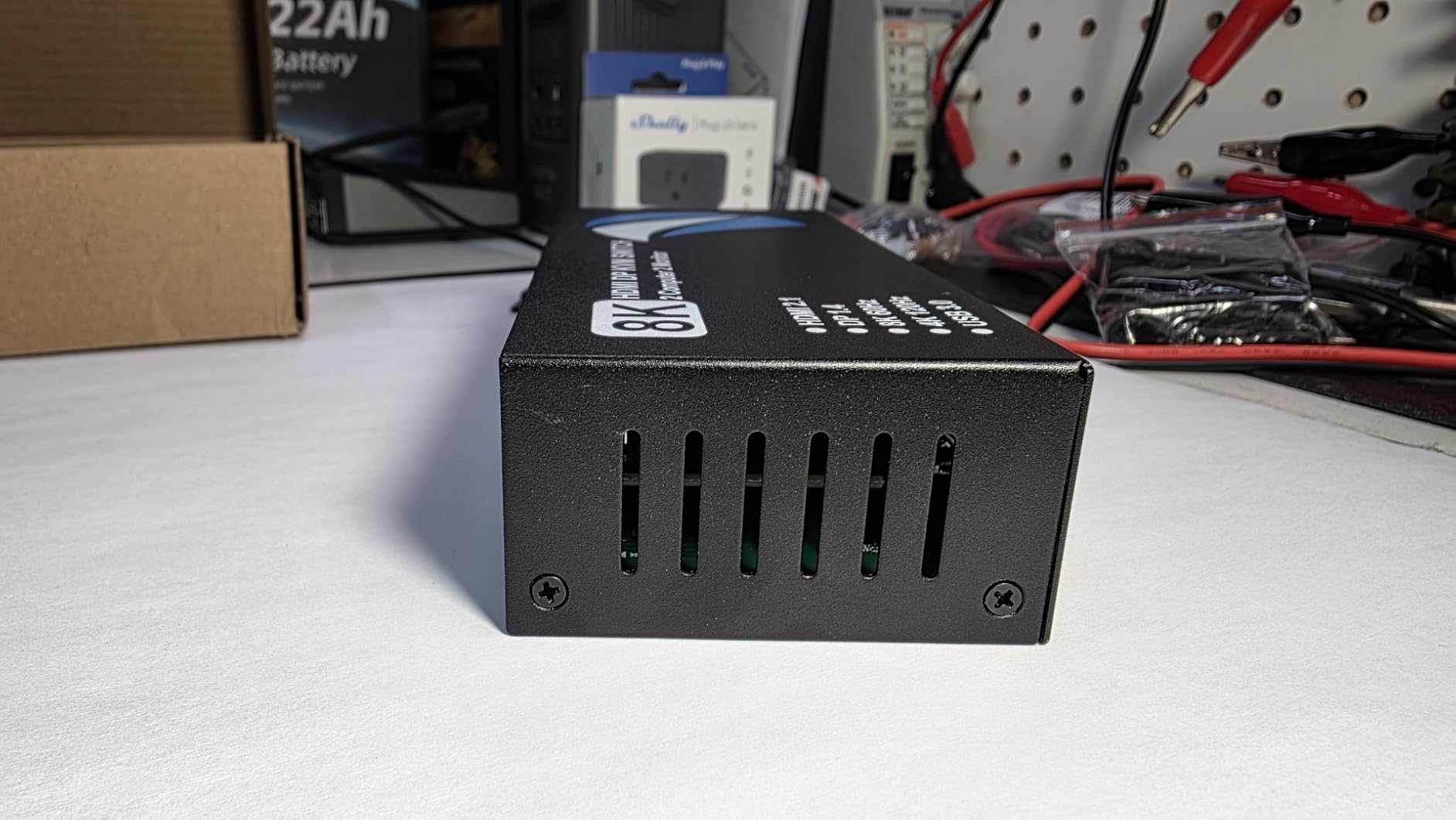 8K@60Hz HDMI DisplayPort KVM Switch 2 Monitors 2 Computers, 4K@120Hz Dual Monitor KVM Switches HDMI DisplayPort for 2 Computers Share 2 Monitors and 4 USB Devices for Keybord Mouse Printer Hard Drive customer photo 1