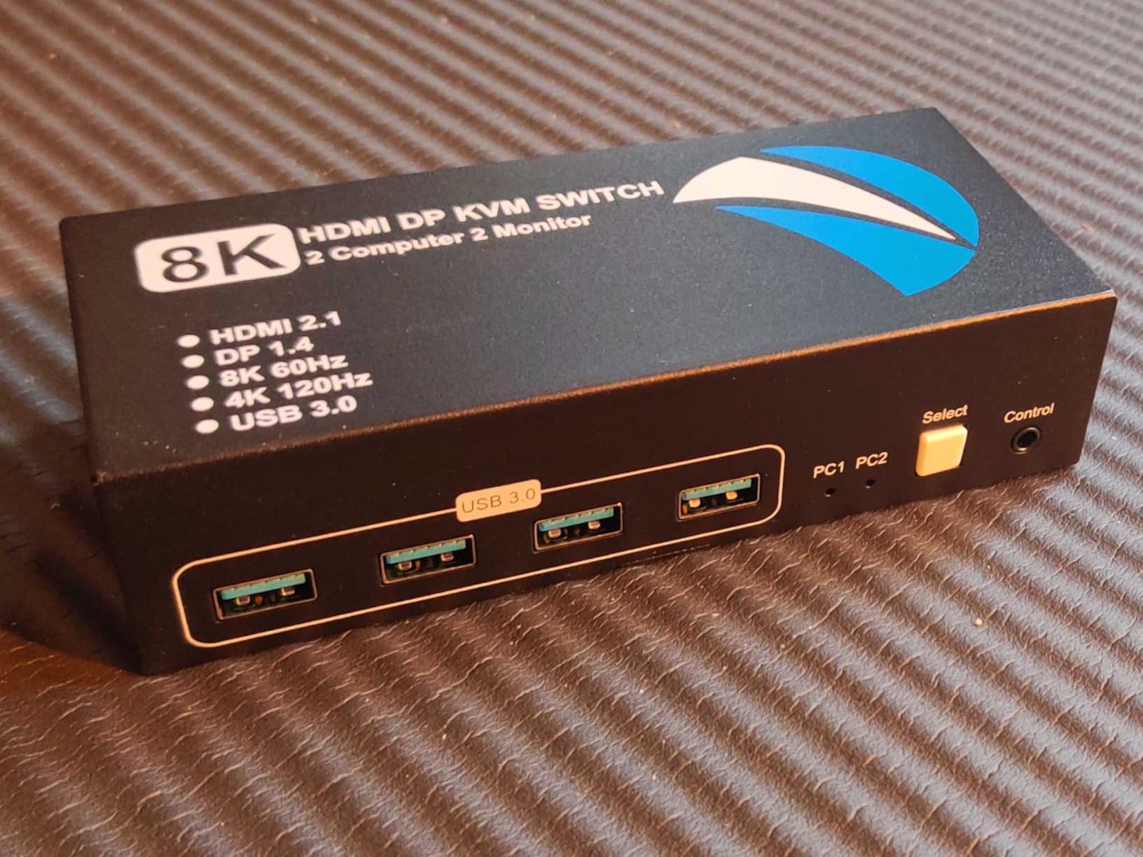8K@60Hz HDMI DisplayPort KVM Switch 2 Monitors 2 Computers, 4K@120Hz Dual Monitor KVM Switches HDMI DisplayPort for 2 Computers Share 2 Monitors and 4 USB Devices for Keybord Mouse Printer Hard Drive customer photo 2
