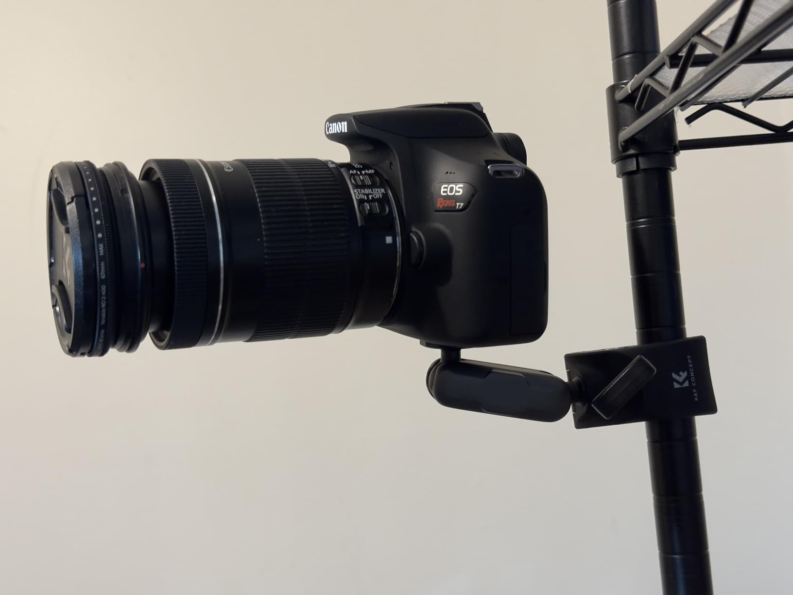 K&F CONCEPT Super Clamp Camera Mount with 360° Dual Ball Head, Bike/Motorcycle Handlebar Mount Compatible with DJI Action 6/5/4/3, Hero 13/12/11/10, 360 X5 X4 customer photo 2