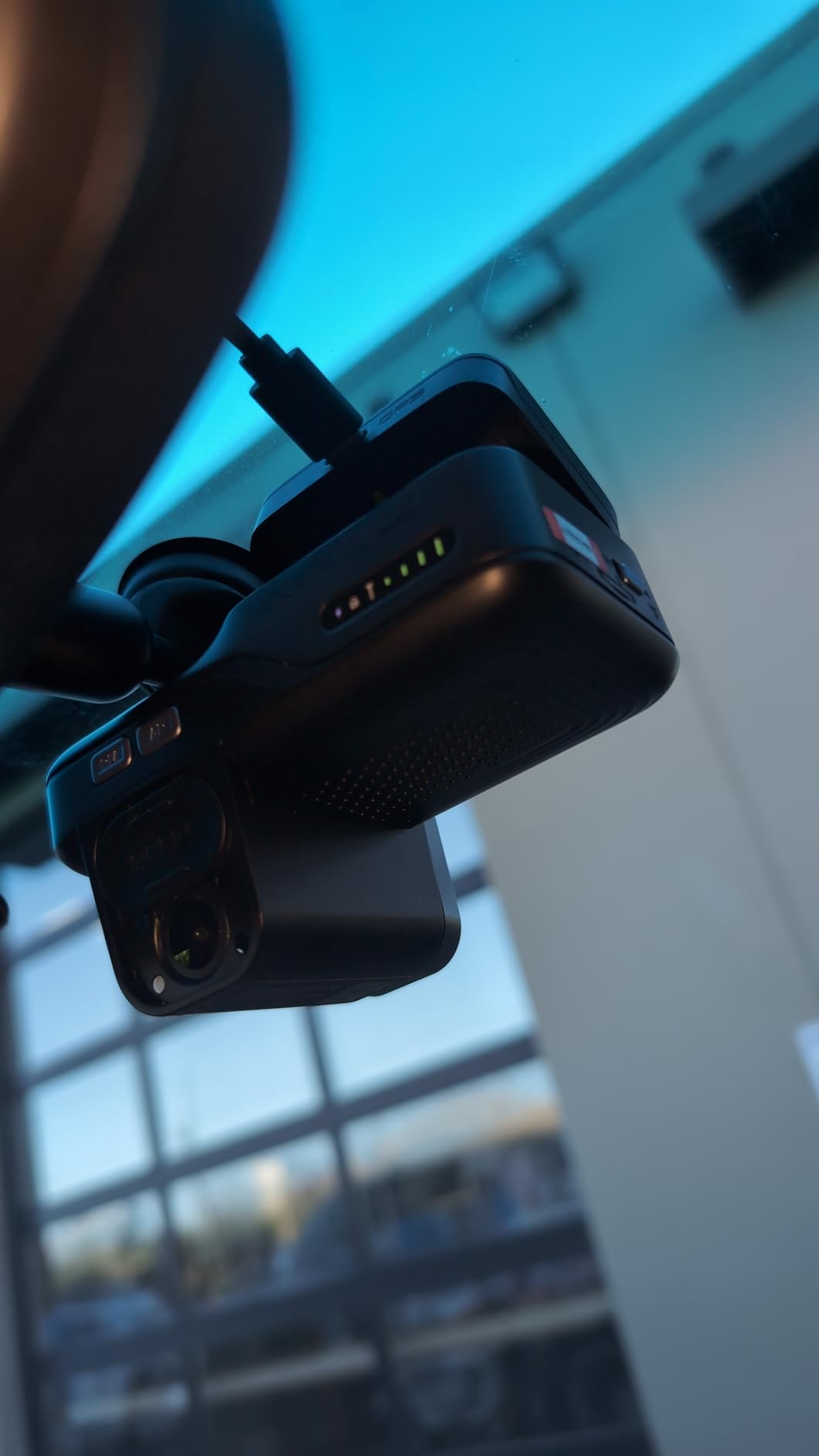 4G LTE Dash Cam with Live View, 2K+1080P Front Inside Anti-Theft Car Camera Live Streaming, Instant Alert via App, Cloud & SD Storage, IR Night Vision, No Screen, 24/7 Parking Mode, GPS, OBD customer photo 2