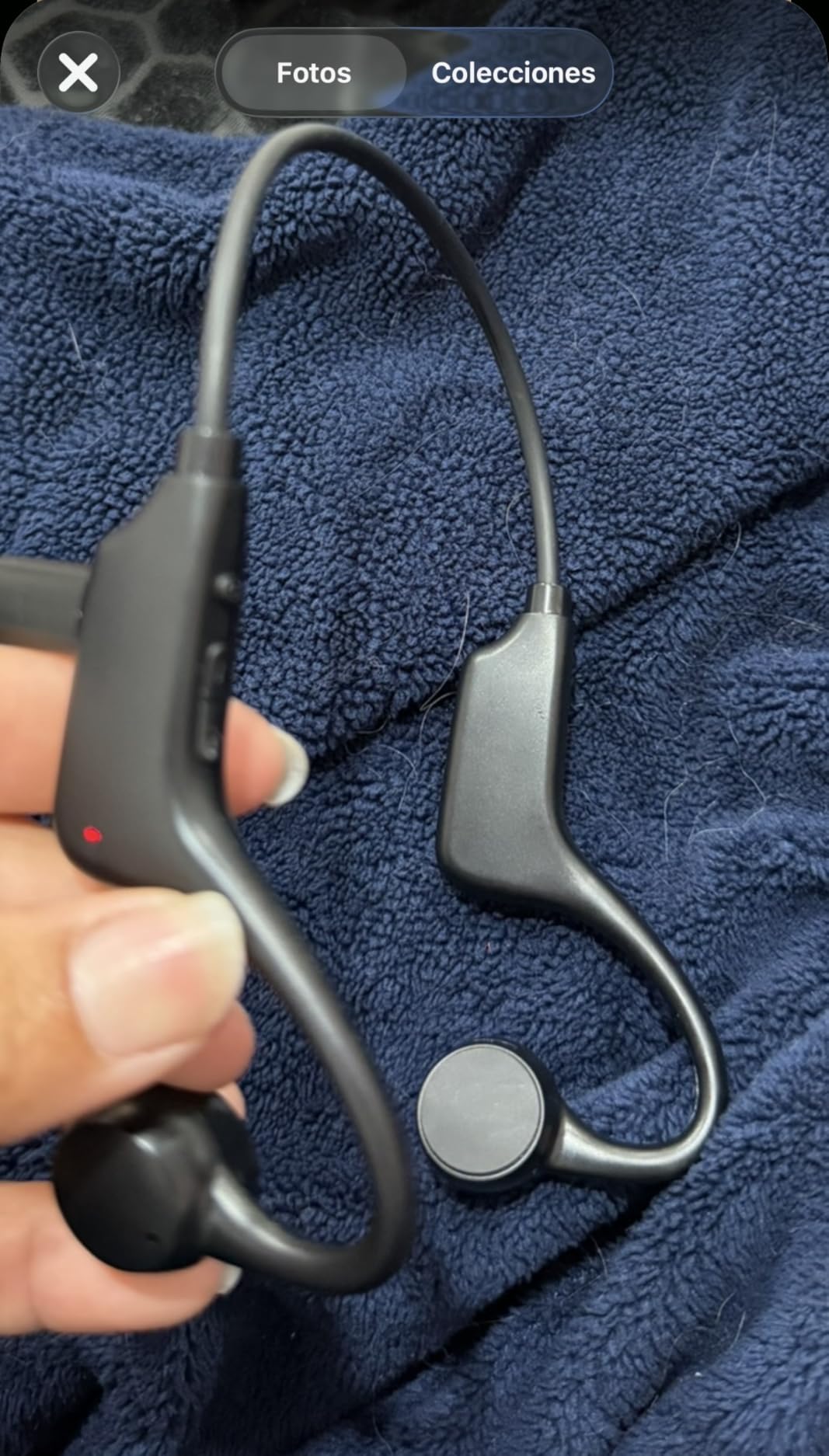 Bone Conduction Headphones Open Ear, 3 EQ Modes Bluetooth 6.0 with Mic, Anti-Leak Directional HD Audio, Skin-Friendly Comfort, IP65 Waterproof Running Headphones Earbuds for Gym Workout Outdoor(Black) customer photo 1