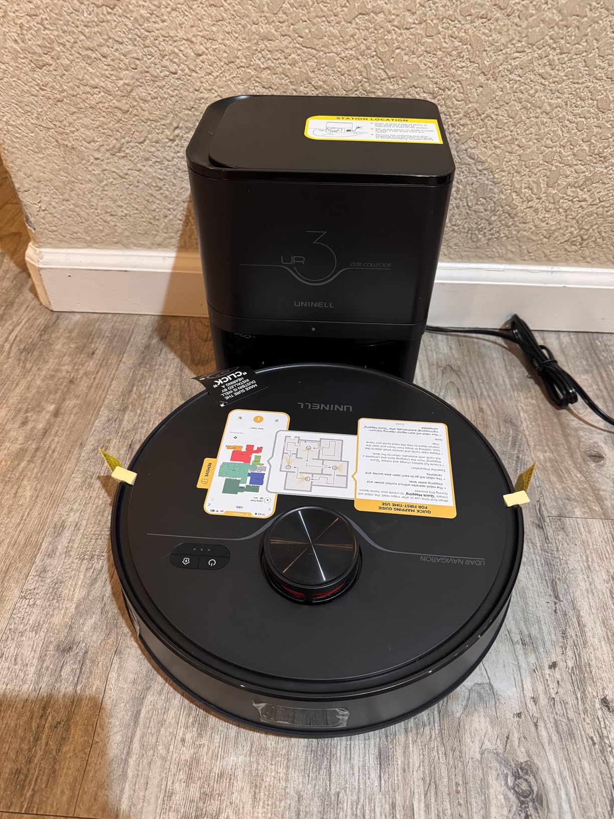 Robot Vacuum and Mop Combo with Self-Emptying, Robotic Vacuum Cleaner 7000Pa & LiDAR Navigation, 180 Mins,90 Days Capacity, Home Mapping, for Pet Hair/Hard Floors/Carpets, App/Alexa Control customer photo 2