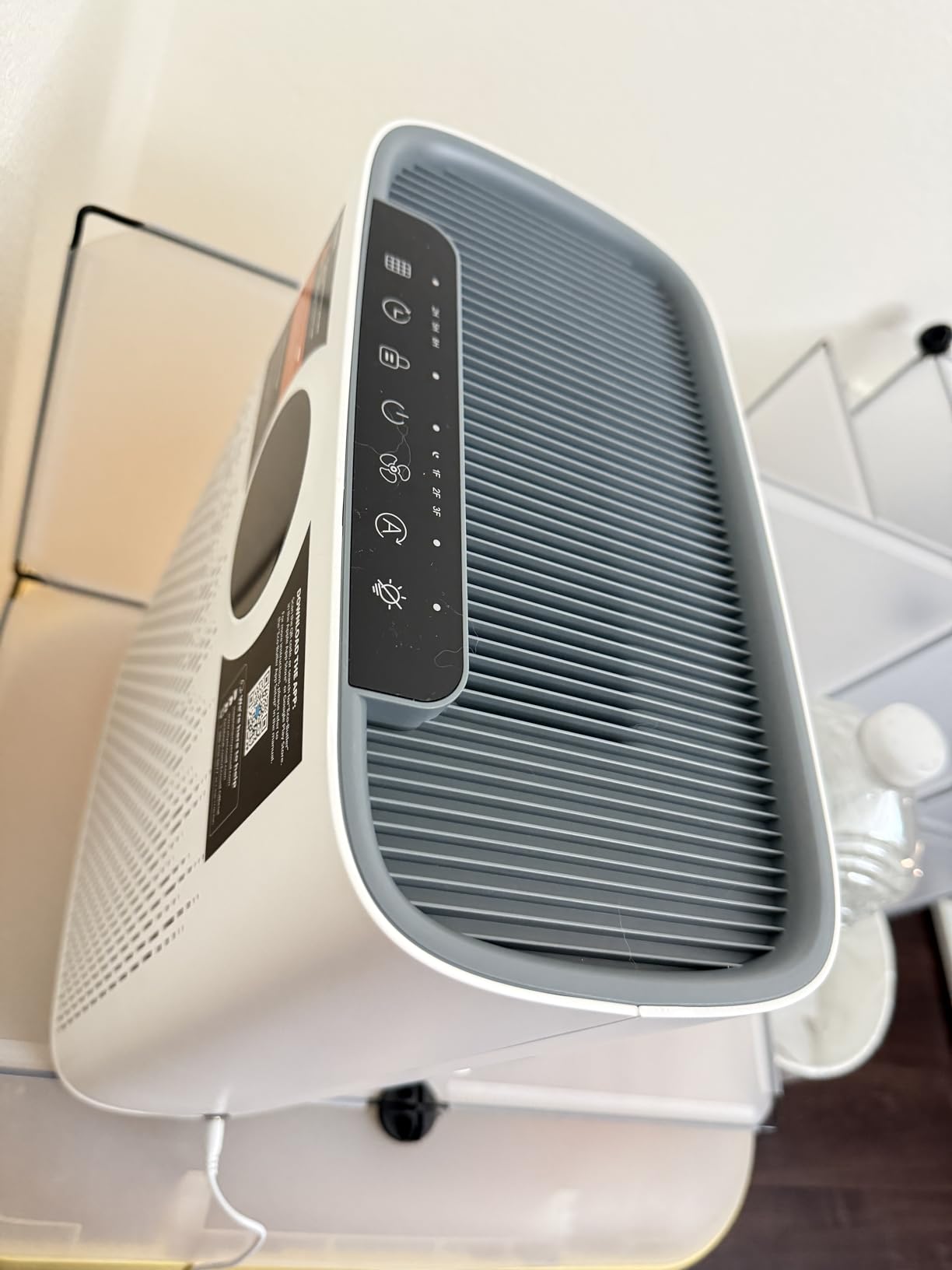 Smart Air Purifier for Home Large Rooms, with WiFi Control, Covers Up to 2400 Ft², Smart Mode, AQI Display, 22dB Sleep Mode & Aromatherapy with 2X-Power Filtration, HAP603WF customer photo 2