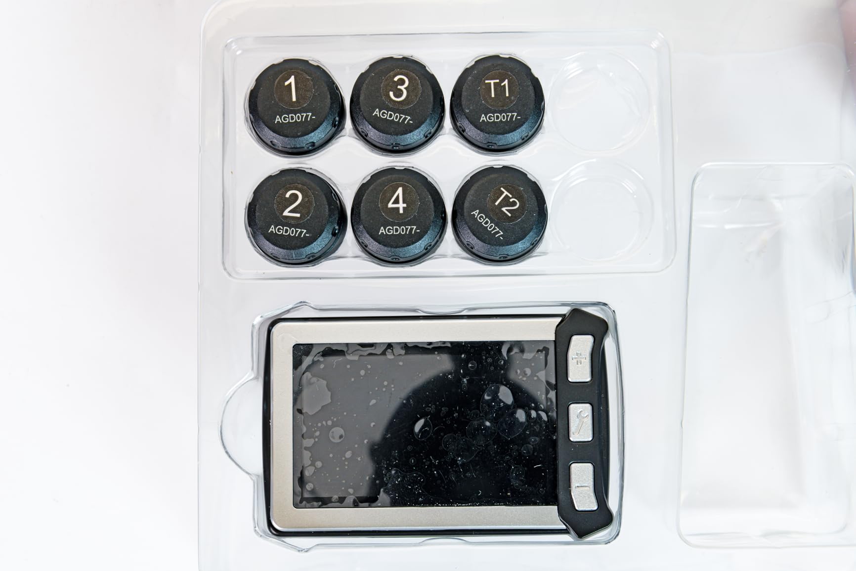 RV Tire Pressure Monitoring System, Gen 2 Tire Pressure Monitor with Color LCD Display, TPMS with 4 Sensors for Travel Trailer/5th Wheel/Camper, 0-87PSI with 120ft Transmission Distance customer photo 2