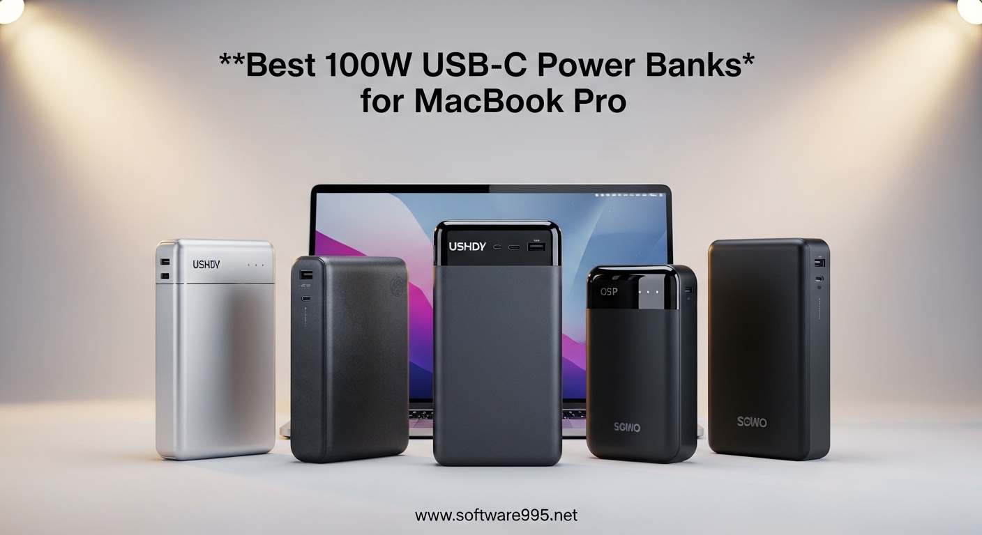 Best 100W USB-C Power Banks for MacBook Pro