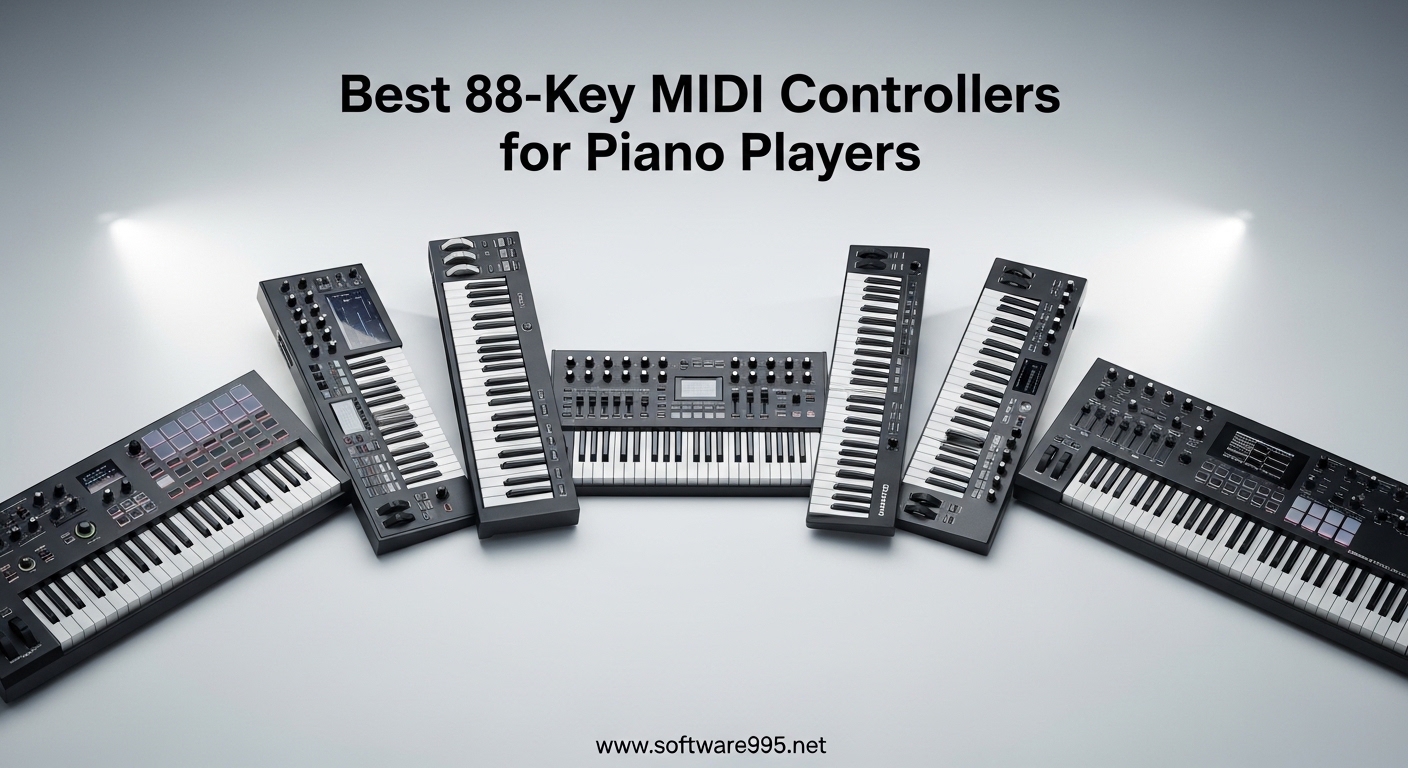 Best 88-Key MIDI Controllers for Piano Players