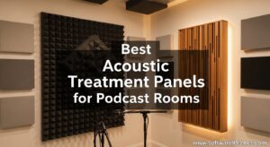 Best Acoustic Treatment Panels for Podcast Rooms