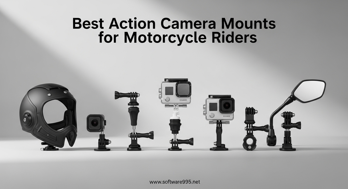 Best Action Camera Mounts for Motorcycle Riders