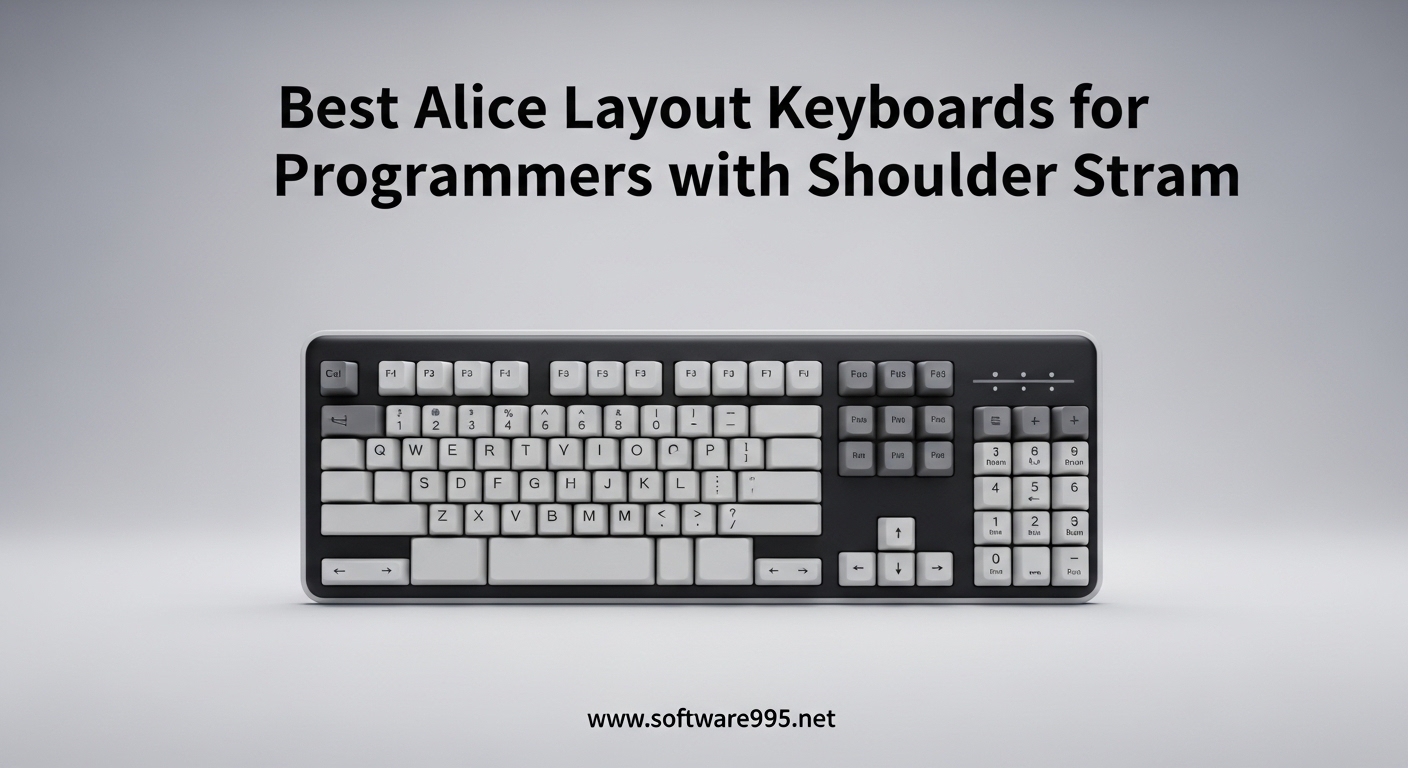 Best Alice Layout Keyboards for Programmers with Shoulder Strain