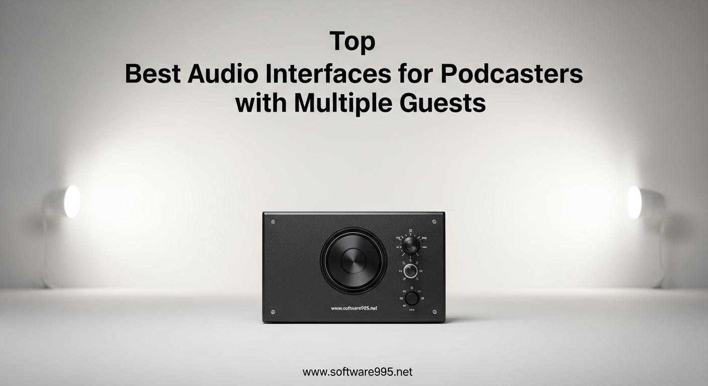 Best Audio Interfaces for Podcasters with Multiple Guests