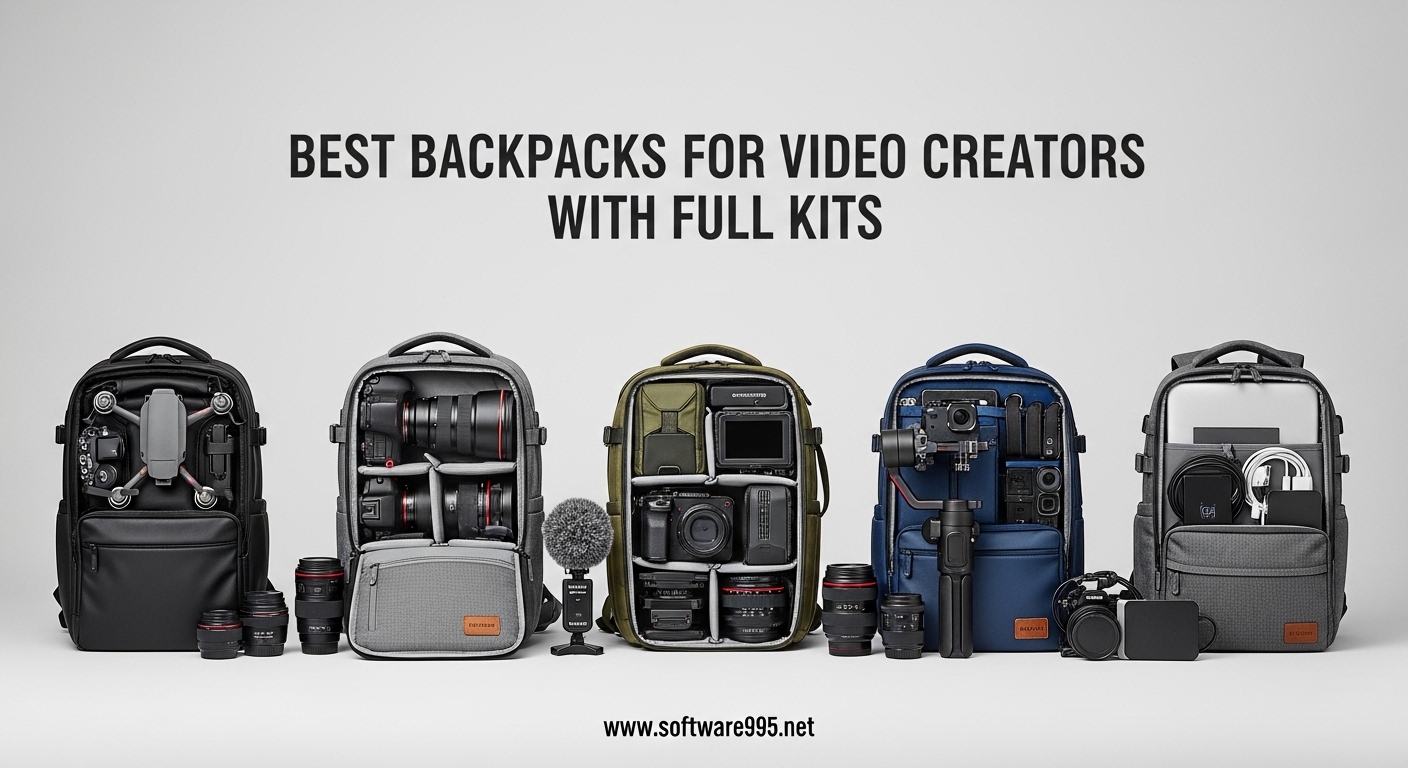Best Backpacks for Video Creators with Full Kits