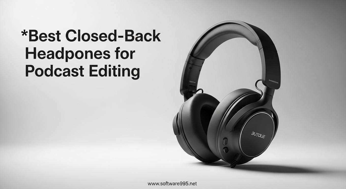 Best Closed-Back Headphones for Podcast Editing