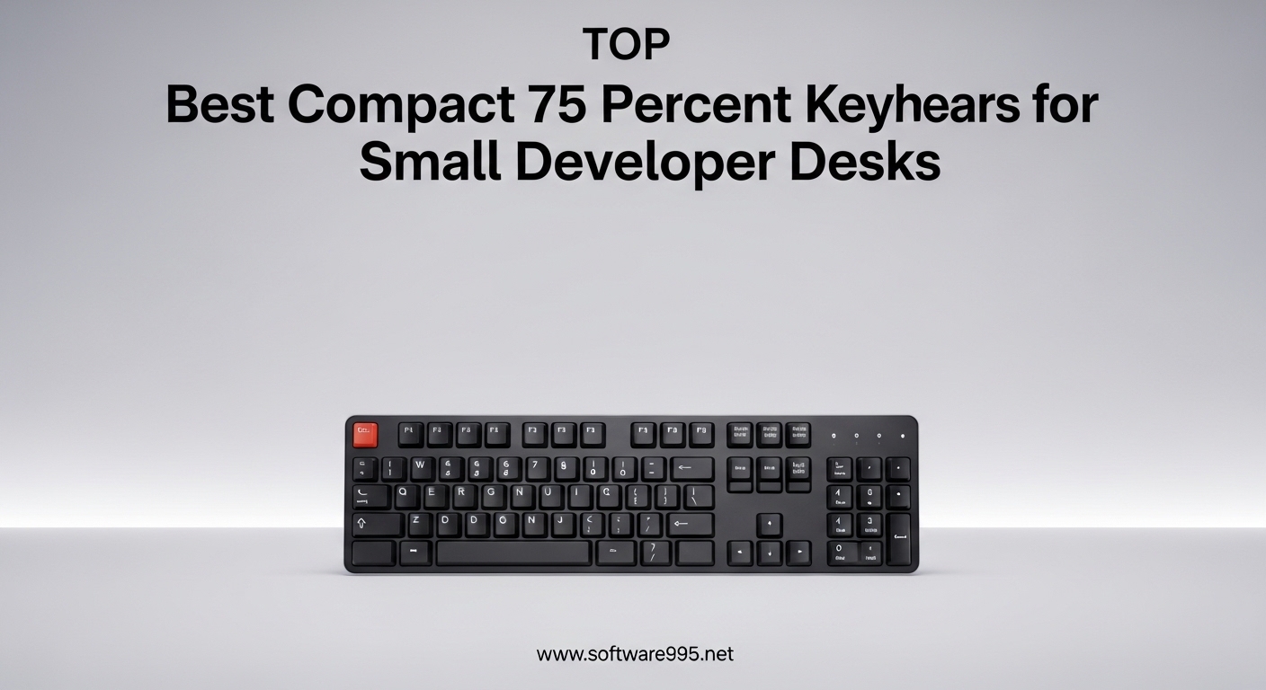 Best Compact 75 Percent Keyboards for Small Developer Desks