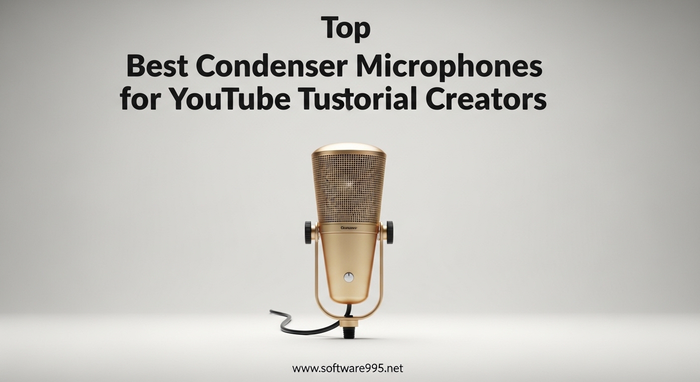 Best Condenser Microphones for YouTube Tutorial Creators