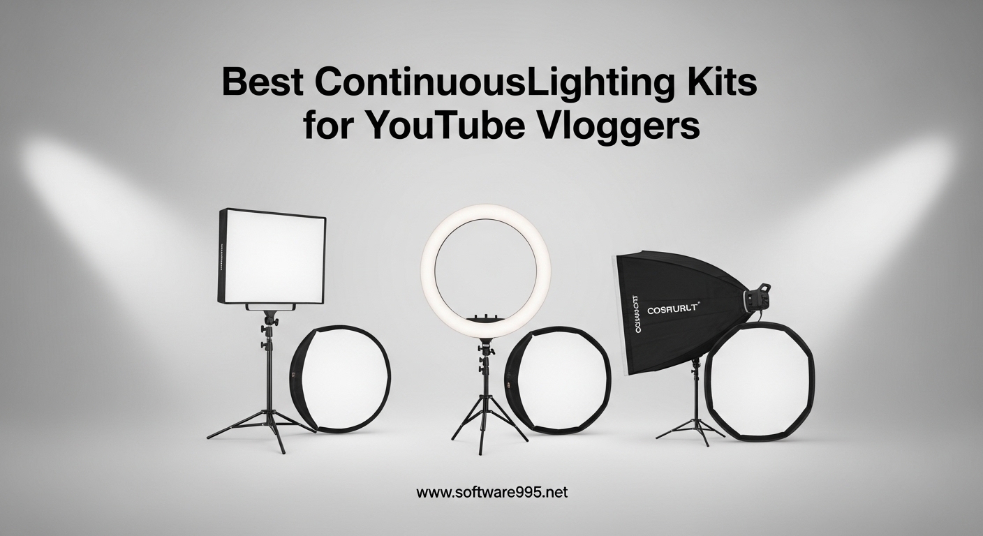 Best Continuous Lighting Kits for YouTube Vloggers