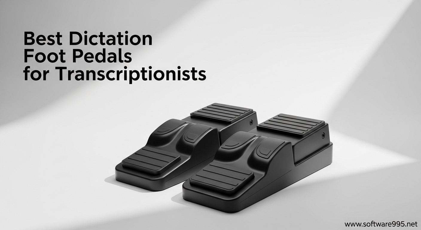 Best Dictation Foot Pedals for Transcriptionists