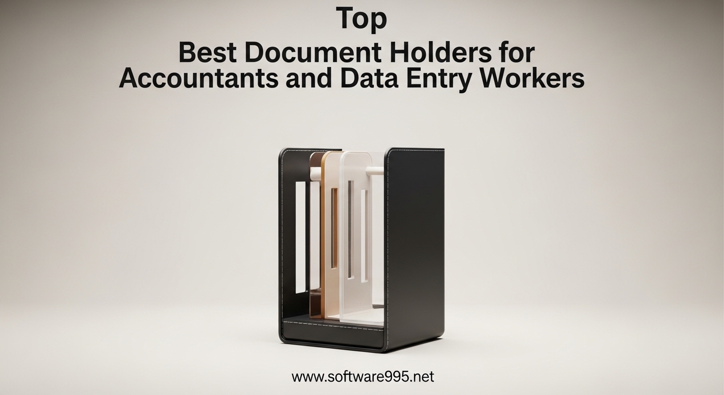 Best Document Holders for Accountants and Data Entry Workers