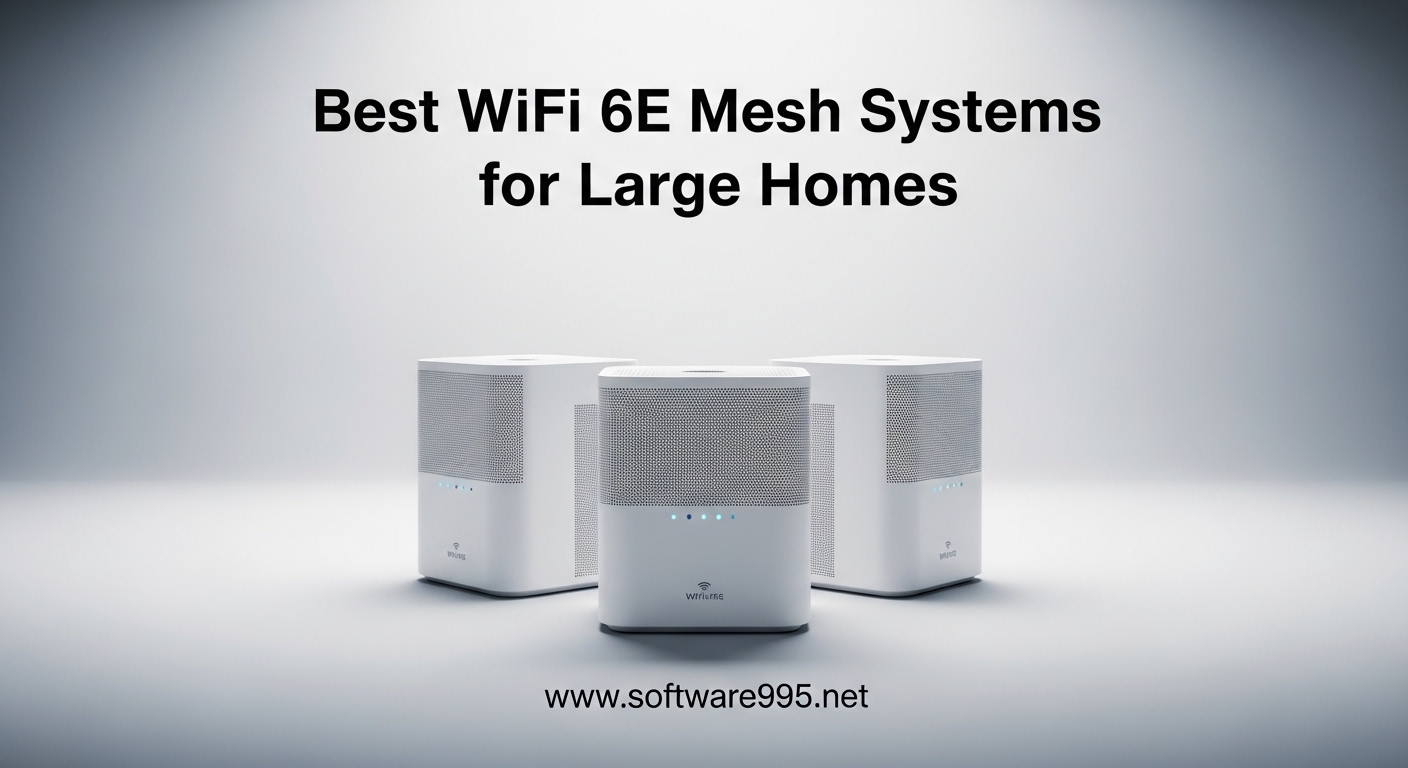 Best WiFi 6E Mesh Systems for Large Homes
