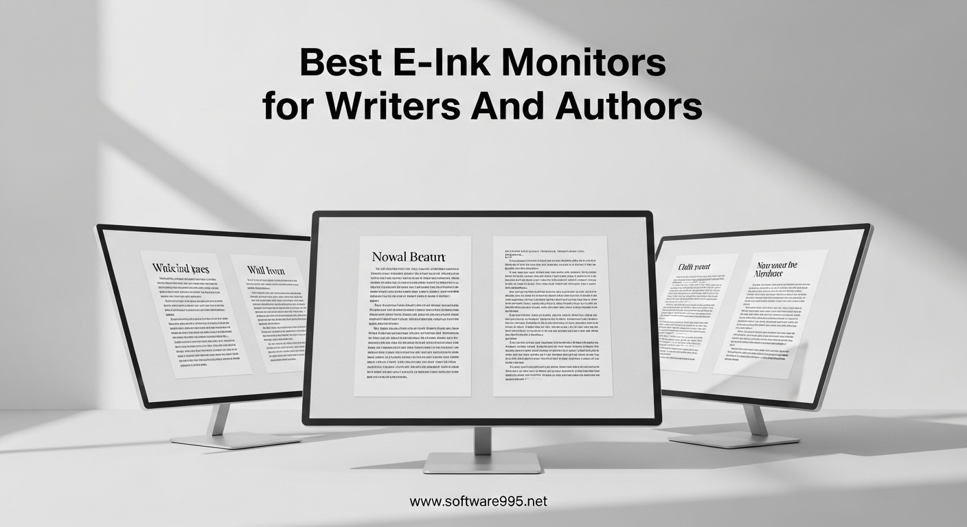 Best E-Ink Monitors for Writers And Authors