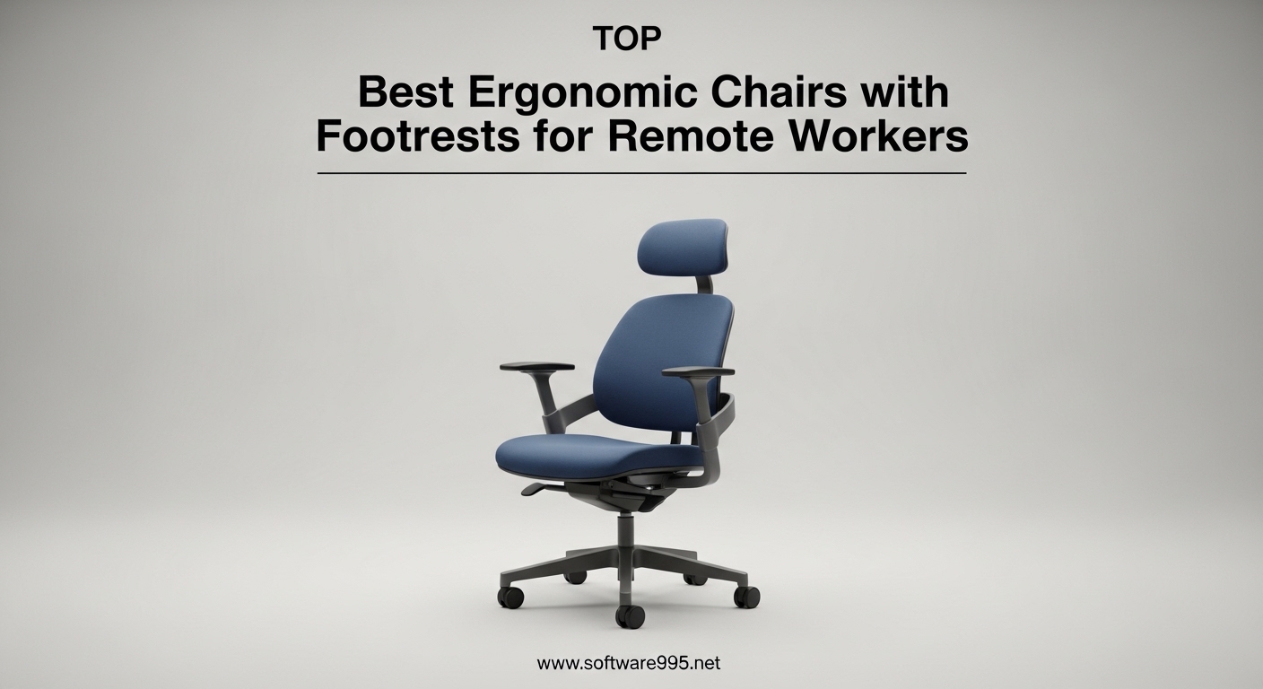 Best Ergonomic Chairs with Footrests for Remote Workers