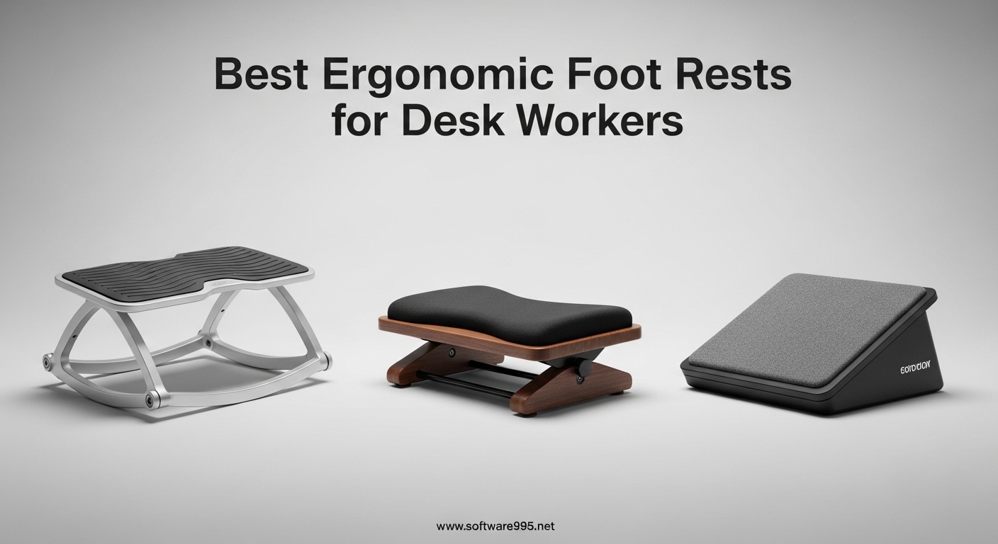 Best Ergonomic Foot Rests for Desk Workers