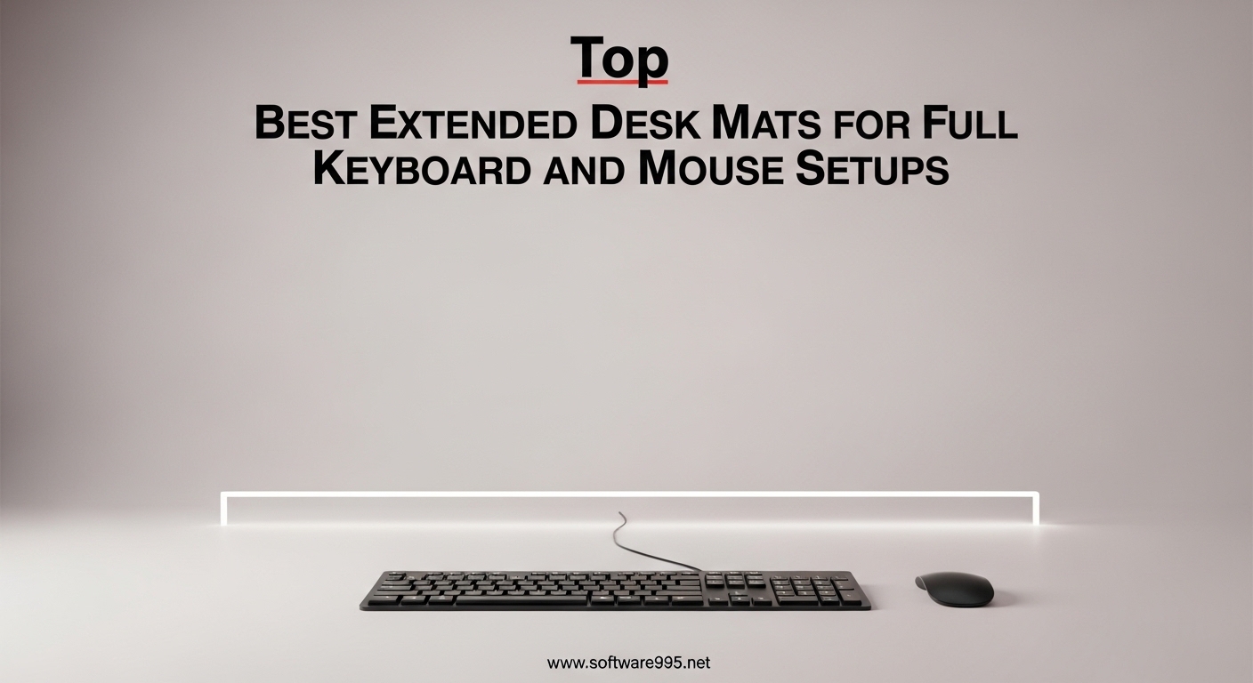 Best Extended Desk Mats for Full Keyboard and Mouse Setups
