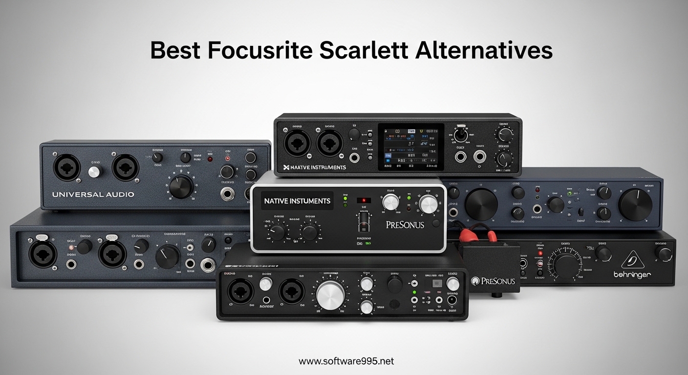 Best Focusrite Scarlett Alternatives