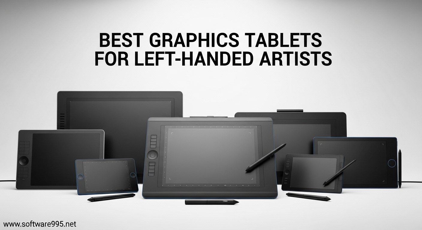 Best Graphics Tablets for Left-Handed Digital Artists
