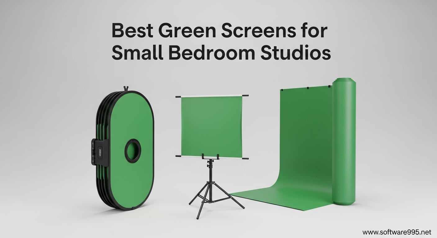 Best Green Screens for Small Bedrooms Studios