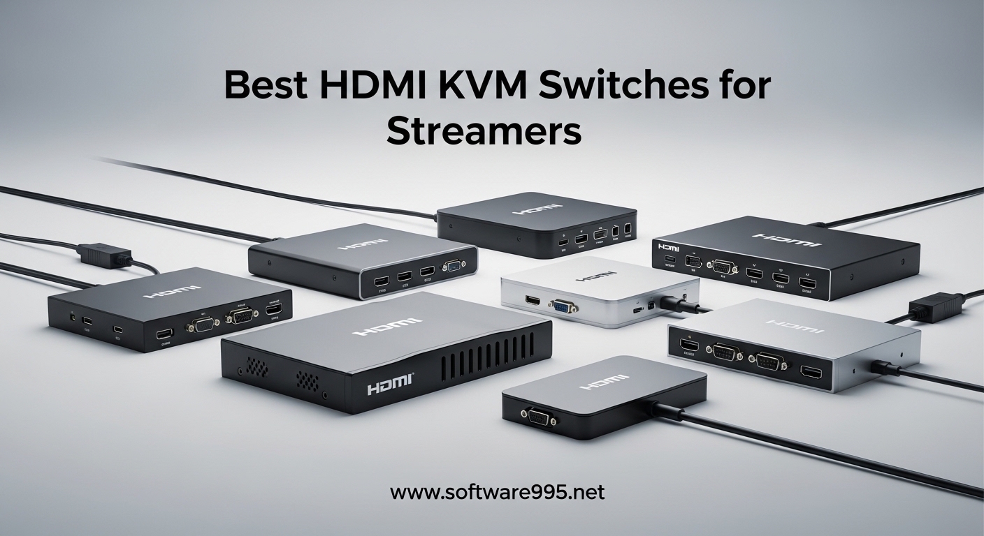 Best HDMI KVM Switches for Streamers With Multiple Consoles