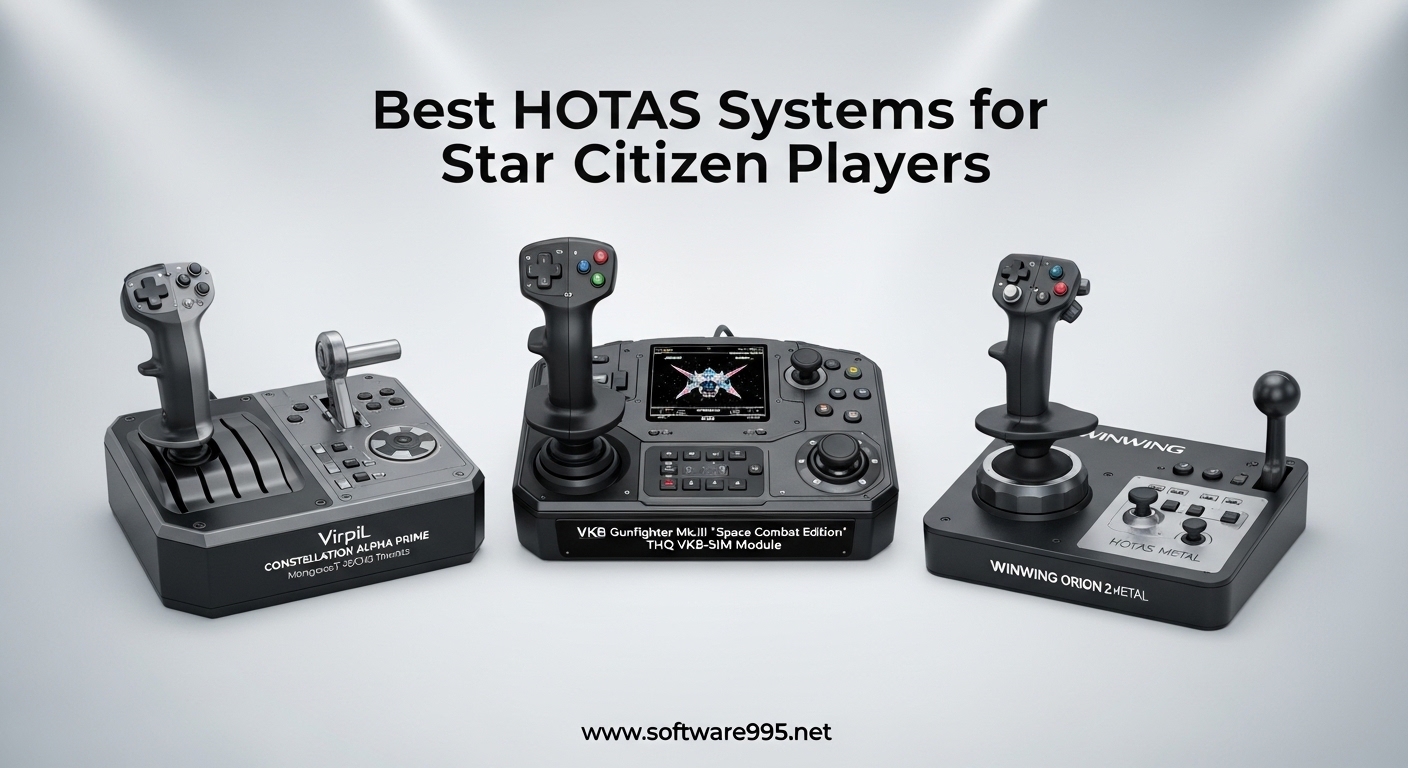 Best HOTAS Systems for Star Citizen Players