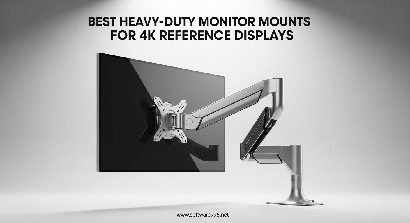 Best Heavy-Duty Monitor Mounts for 4K Reference Displays