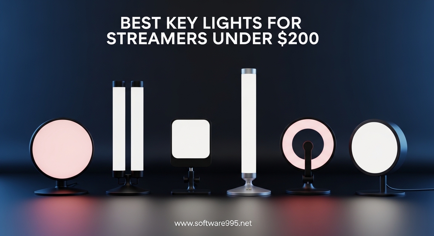 Best Key Lights for Streamers Under 200 Dollars