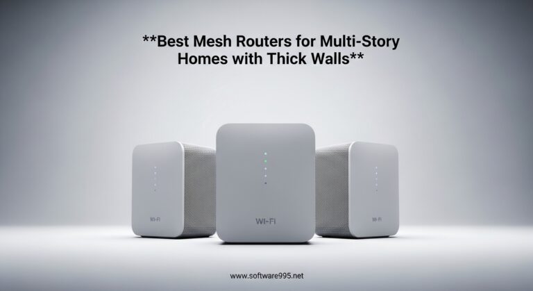 10 Best Mesh Routers for Multi-Story Homes with Thick Walls (August 2026)