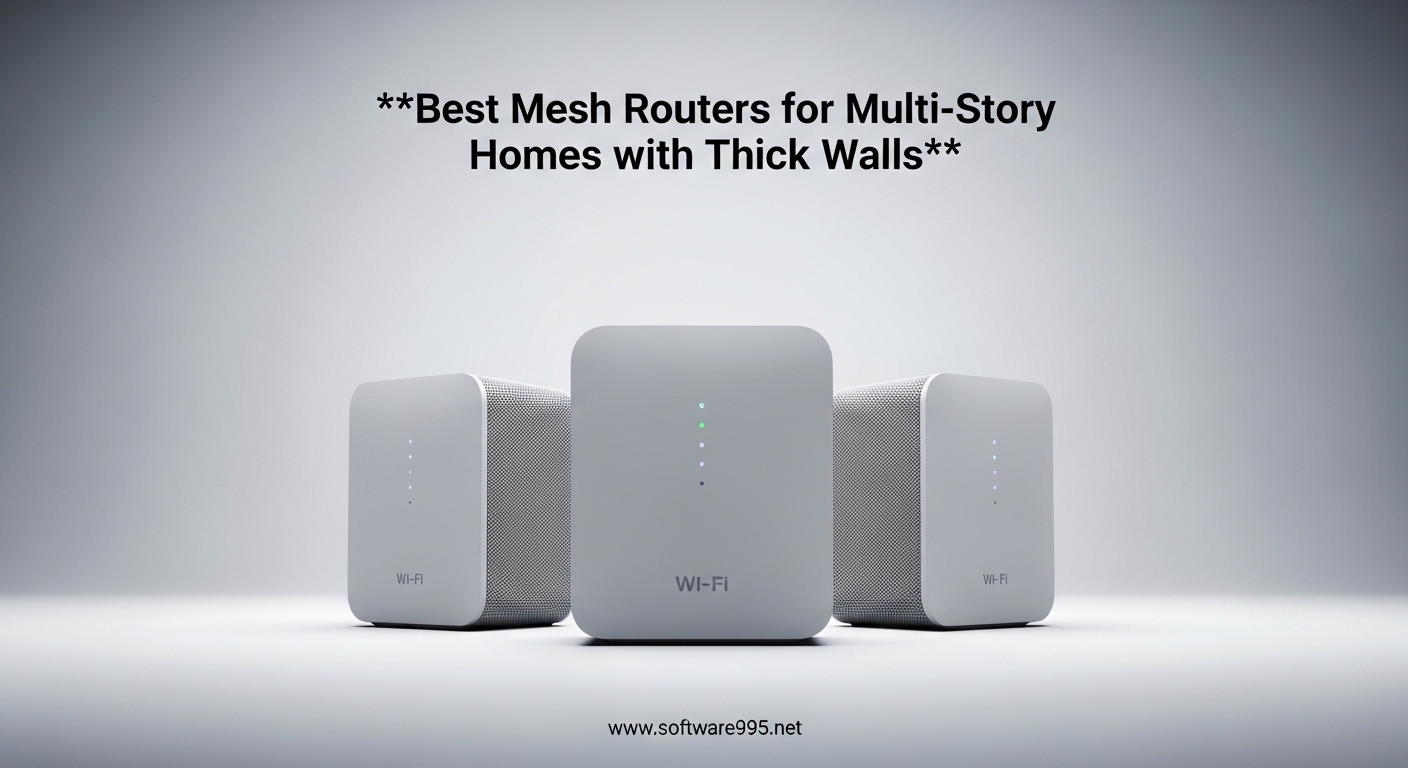 Best Mesh Routers for Multi-Story Homes with Thick Walls