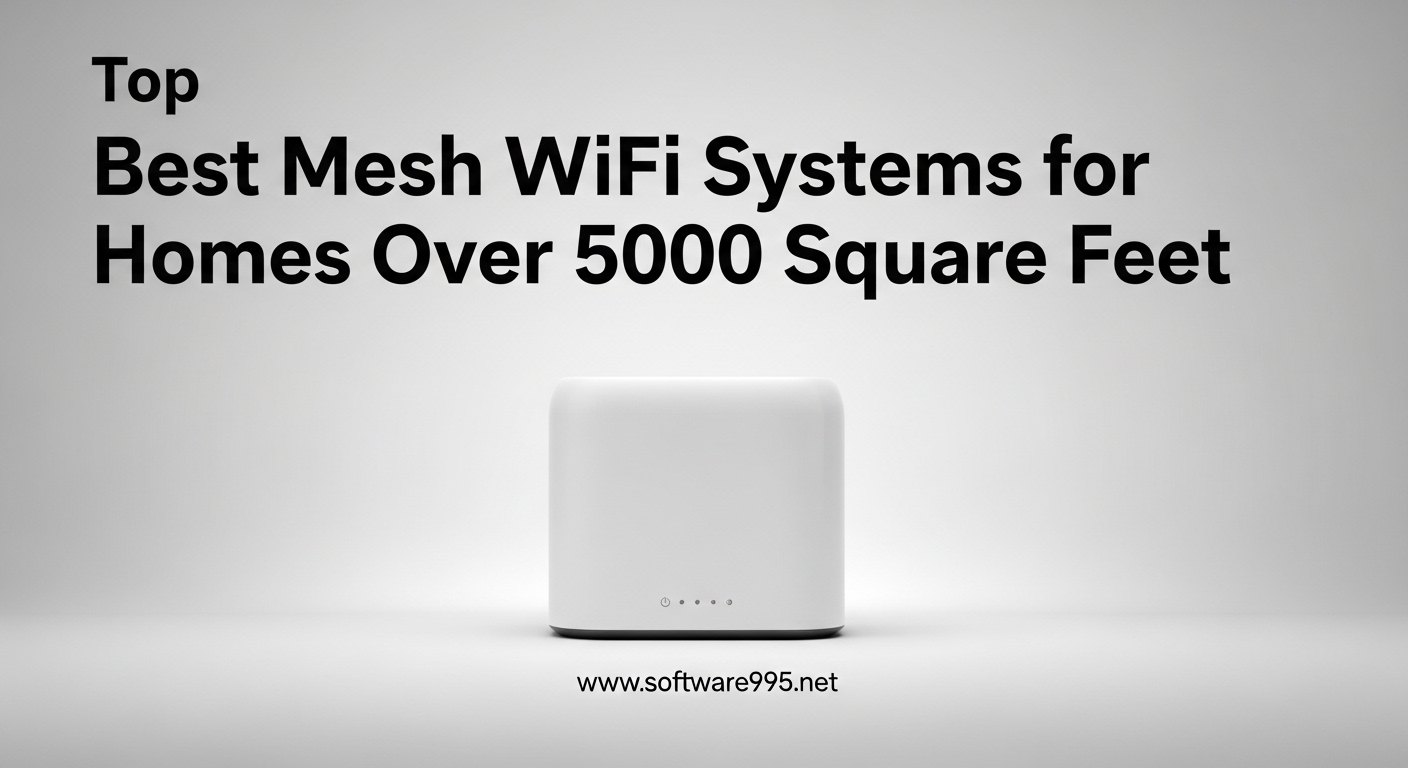 Best Mesh WiFi Systems for Homes Over 5000 Square Feet