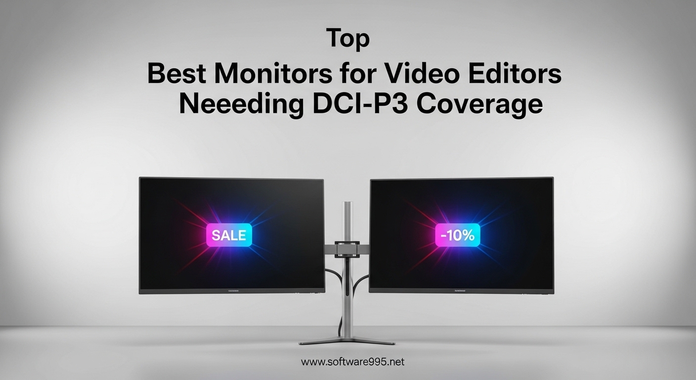 Best Monitors for Video Editors Needing DCI-P3 Coverage