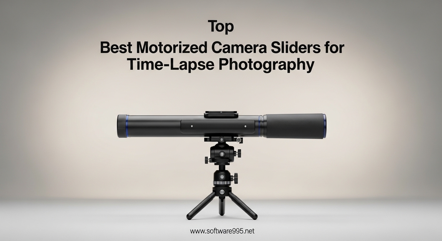 Best Motorized Camera Sliders for Time-Lapse Photography