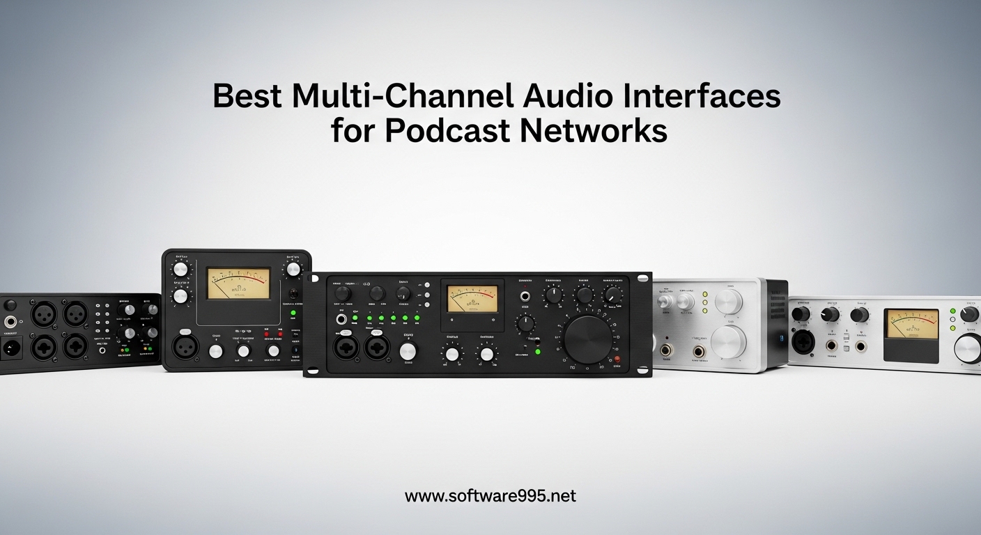 Best Multi-Channel Audio Interfaces for Podcast Networks