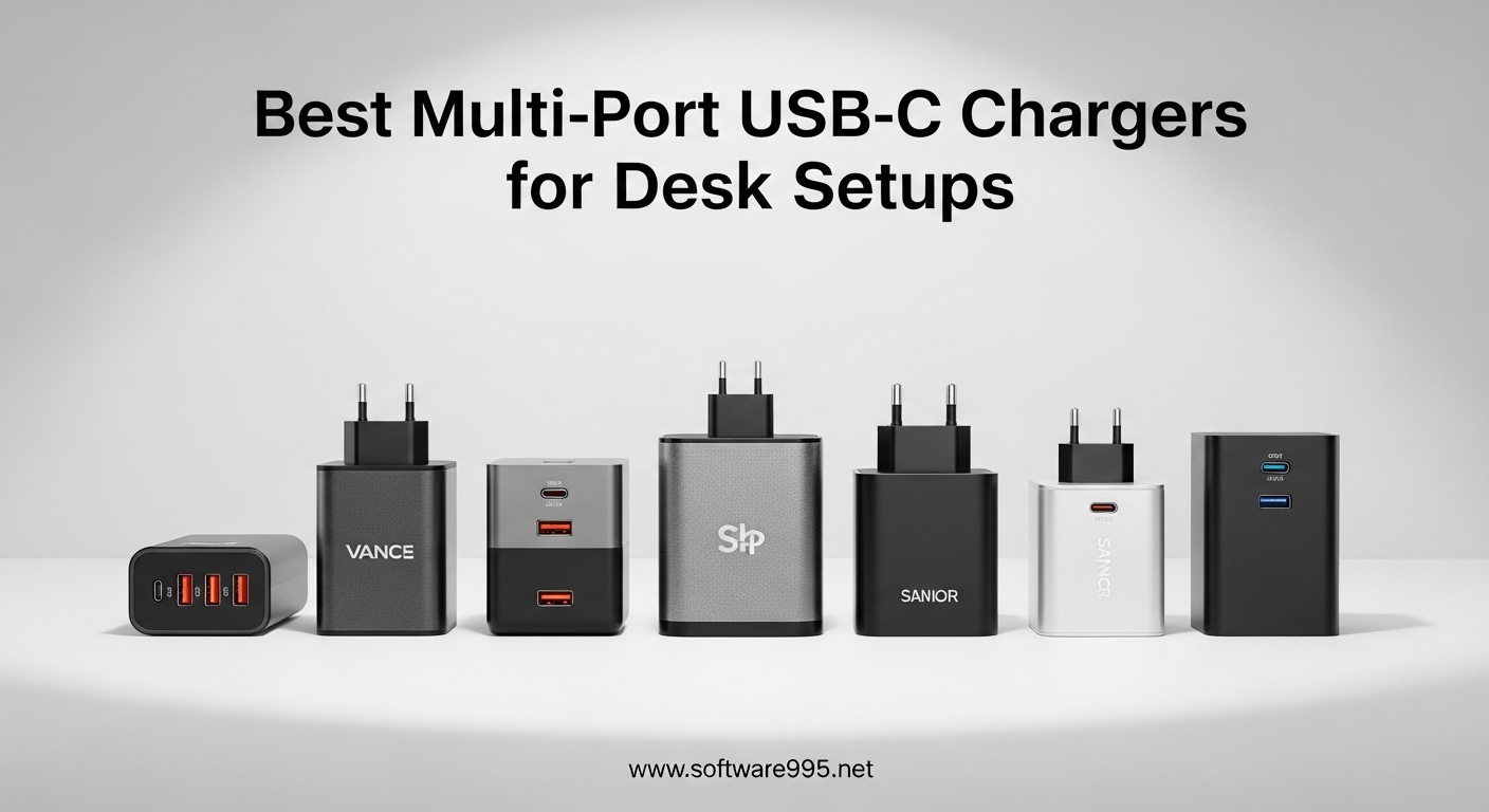 Best Multi-Port USB-C Chargers for Desk Setups