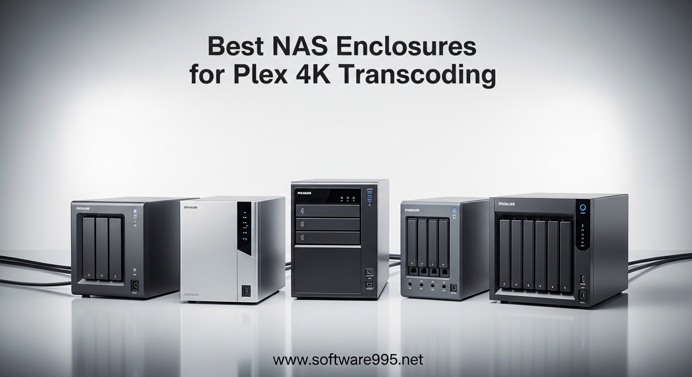 Best NAS Enclosures for Plex 4K Transcoding