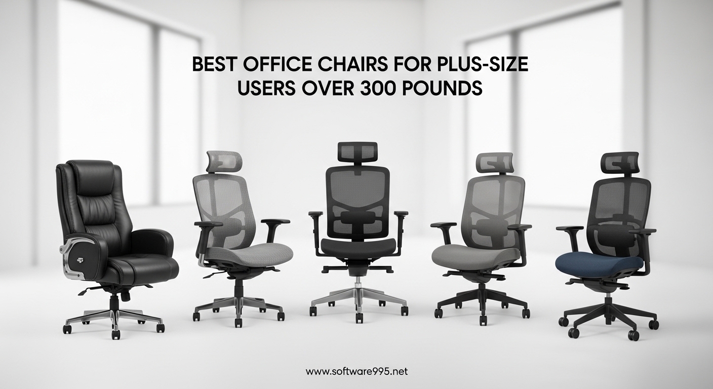 Best Office Chairs for Plus-Size Users Over 300 Pounds