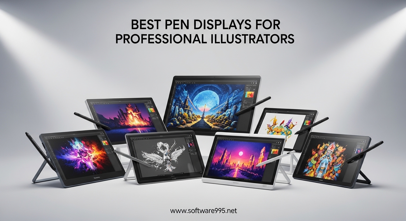 Best Pen Displays for Professional Illustrators