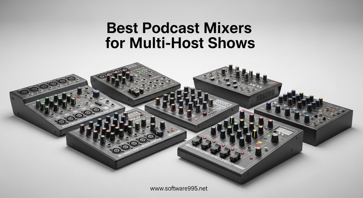 Best Podcast Mixers for Multi-Host Shows