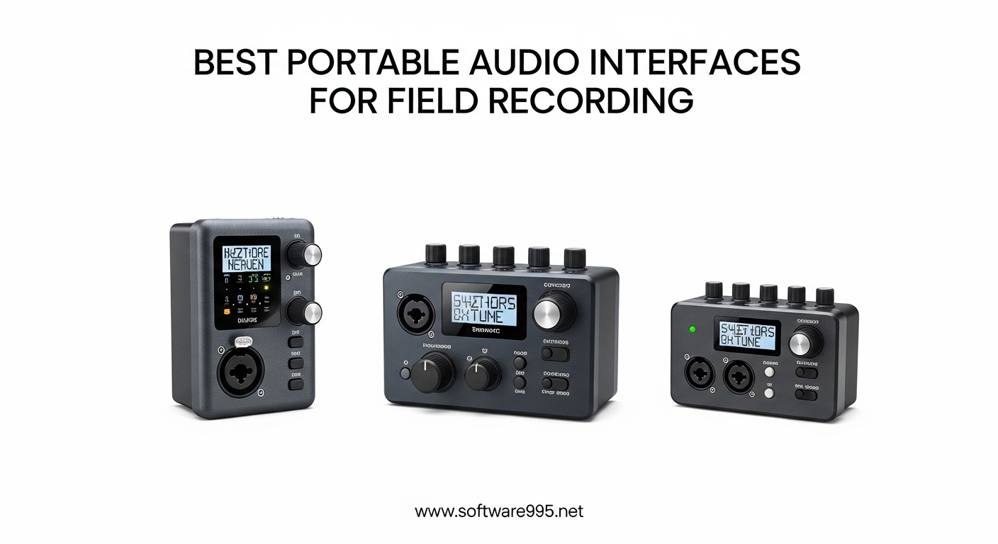 Best Portable Audio Interfaces for Field Recording