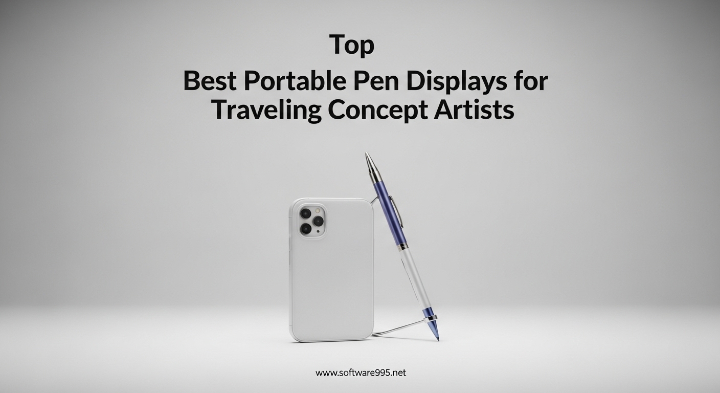 Best Portable Pen Displays for Traveling Concept Artists