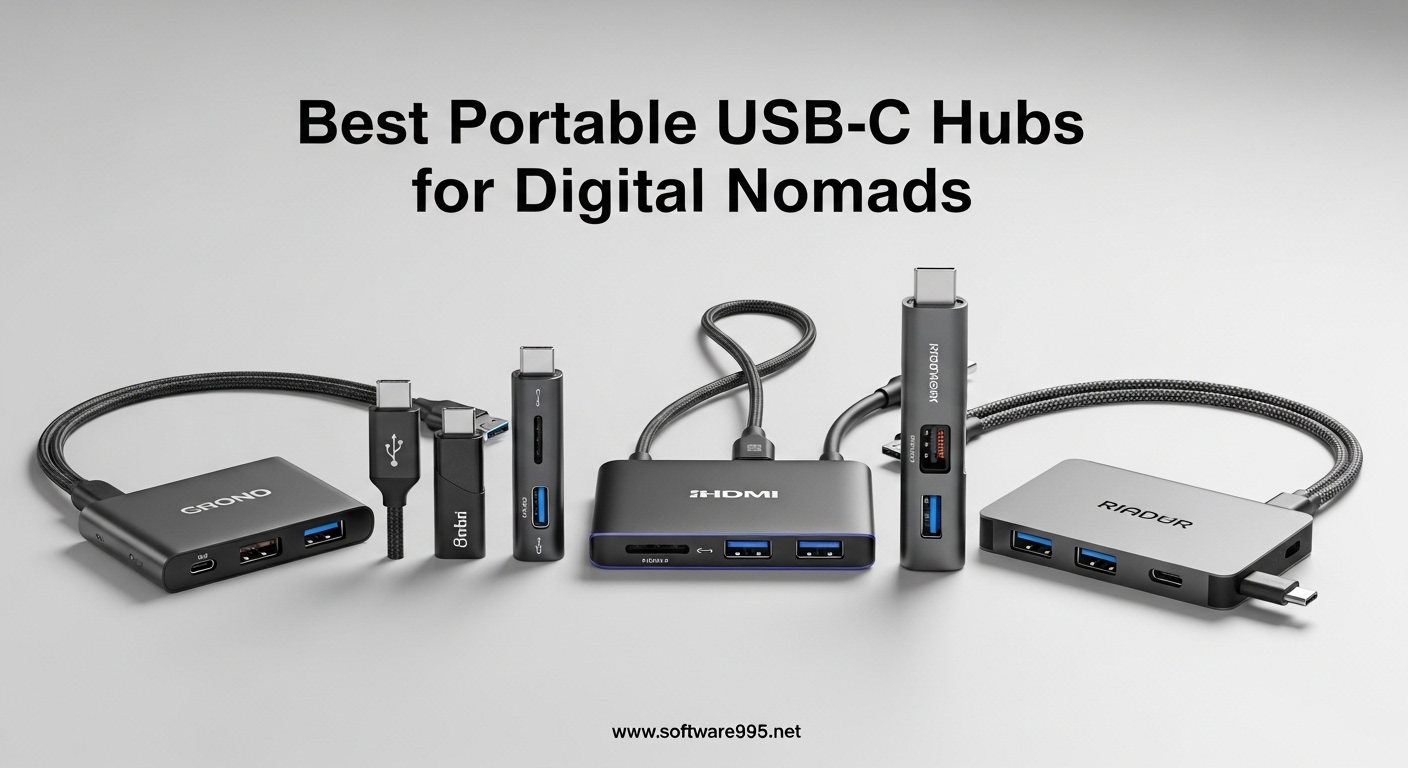 Best Portable USB-C Hubs for Digital Nomads