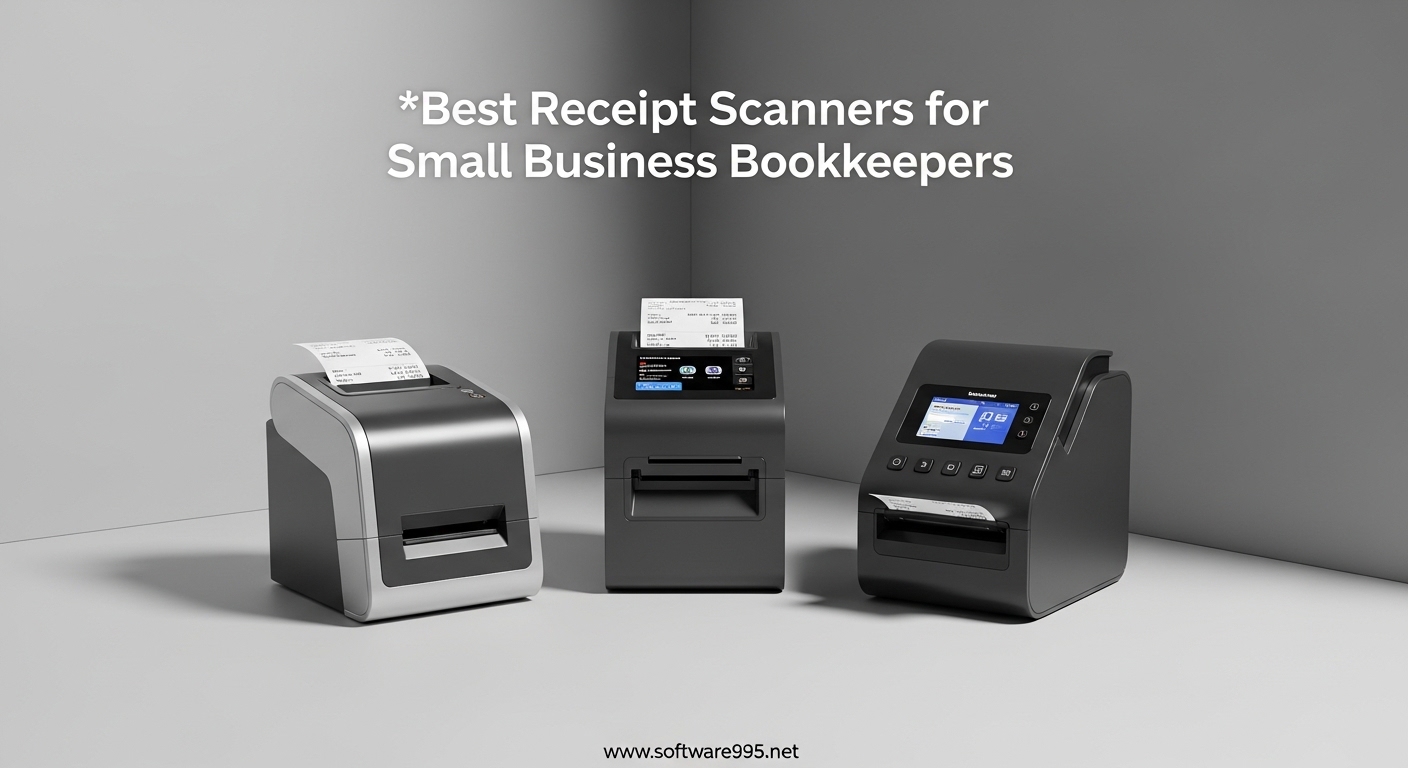 Best Receipt Scanners for Small Business Bookkeepers