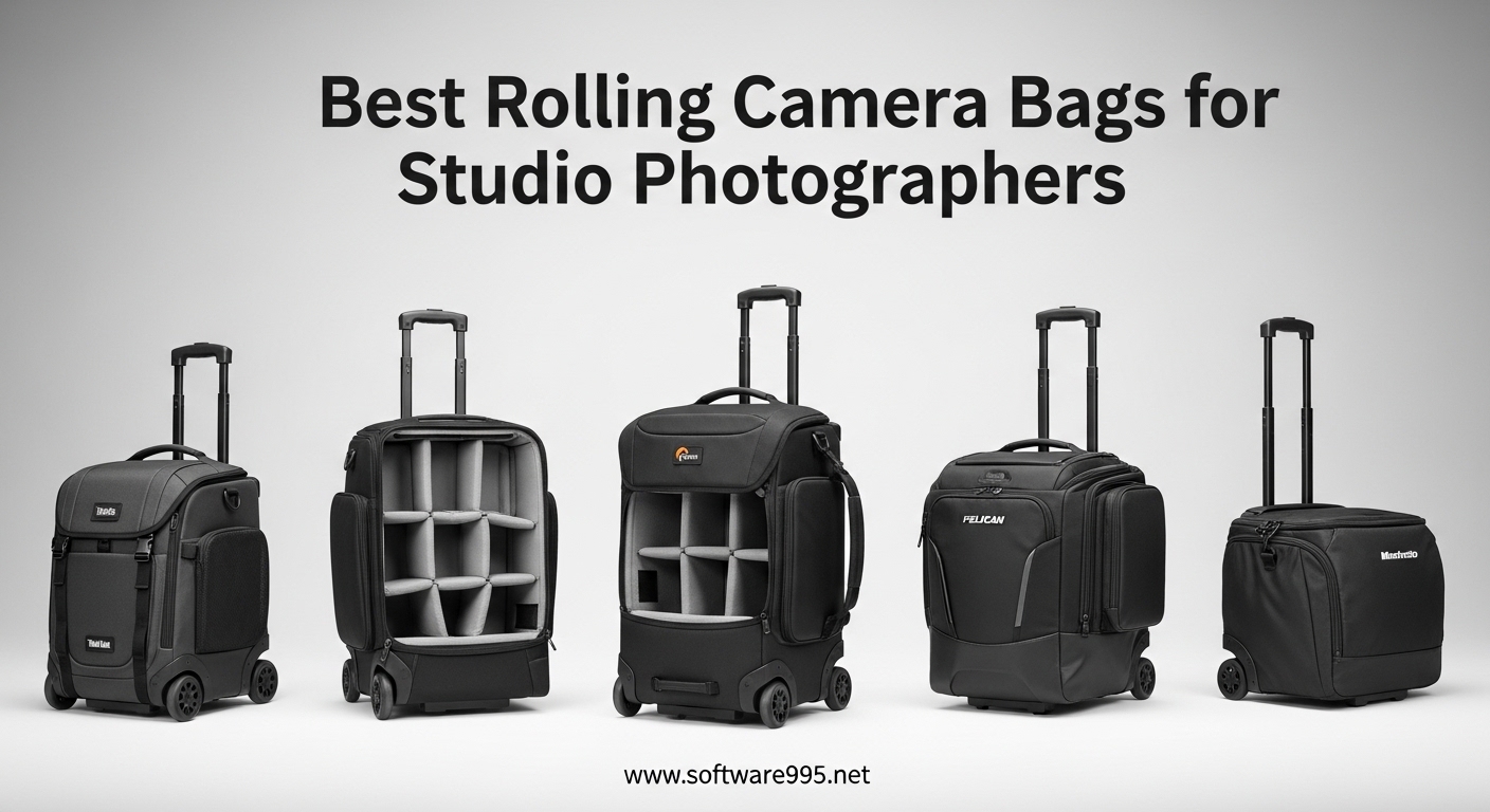 Best Rolling Camera Bags for Studio Photographers